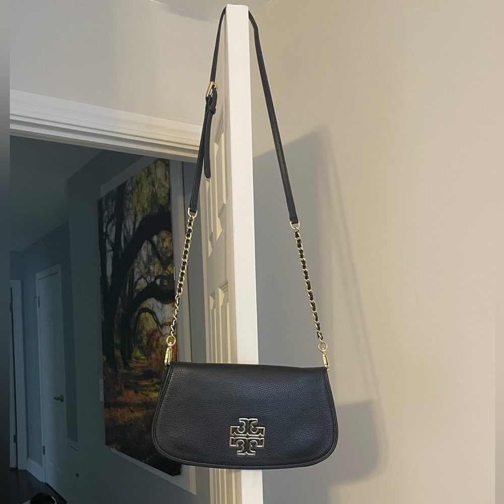 Tory Burch Britten Convertible Clutch Crossbody